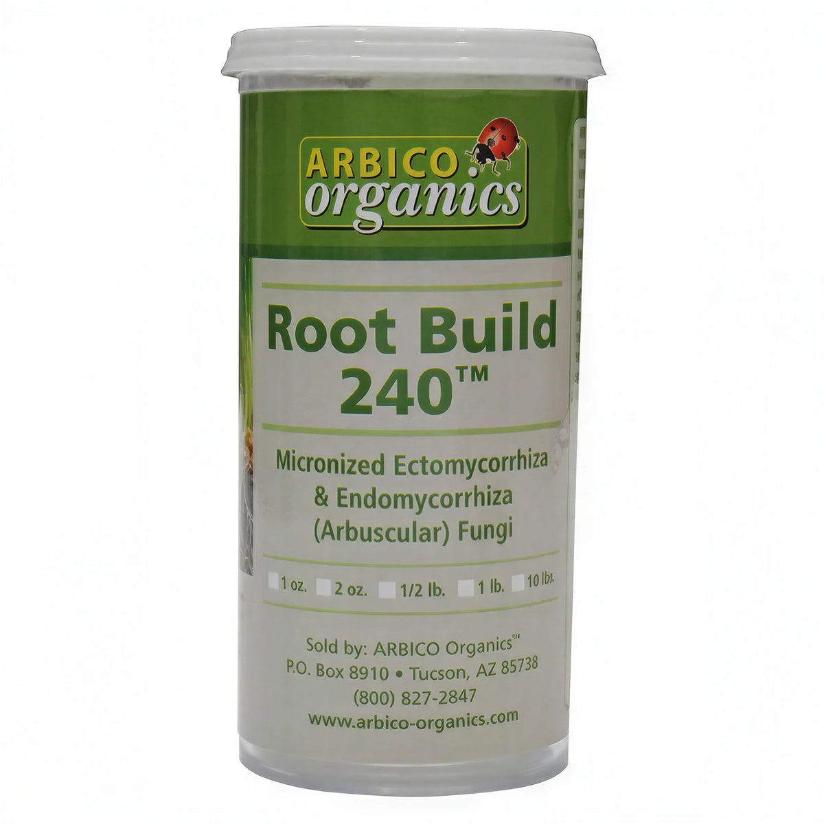 ARBICO Organics Root Build 240 Beneficial Mycorrhizae, 10 lb