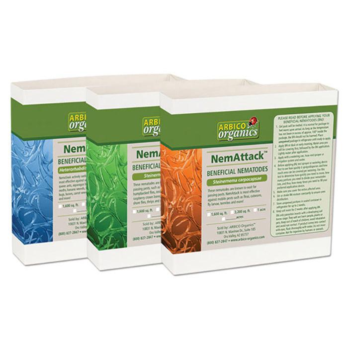 ARBICO Organics Triple Threat Sf, Sc, & Hb Beneficial Nematodes