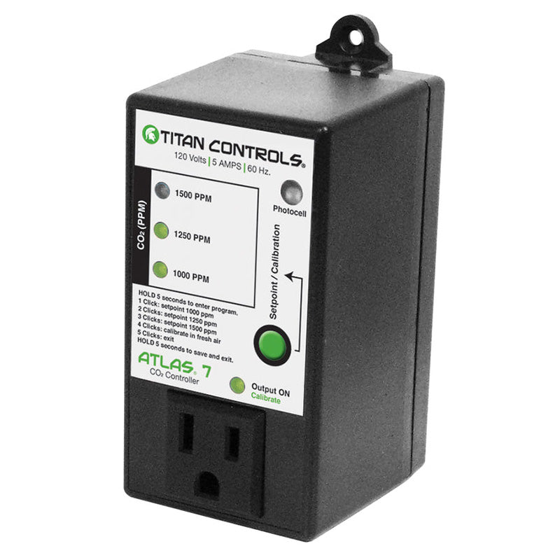 Titan Controls Atlas 7: CO2 PPM Controller