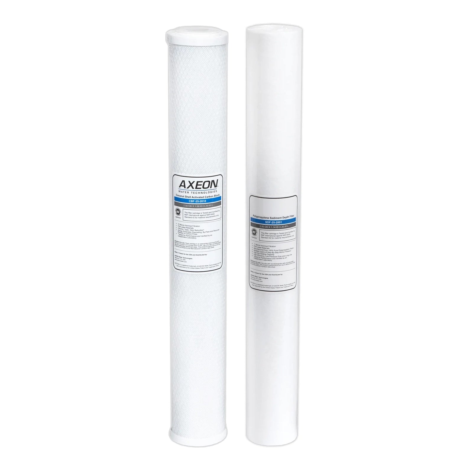 AXEON Replacement Filter Kit for Hydro Logic TALLBoy
