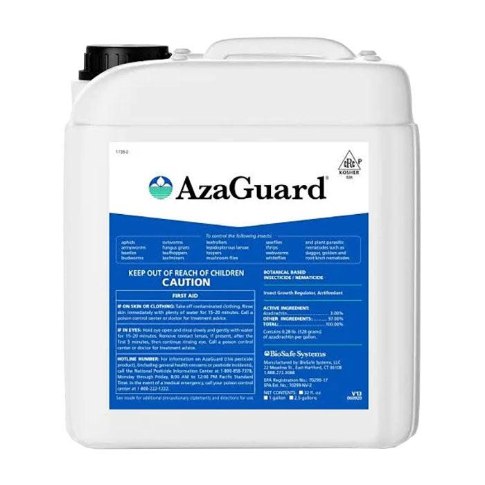 BioSafe AzaGuard Insecticide & Nematicide, 2.5 Gallon