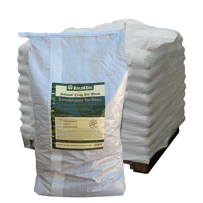BuildASoil BuildAFlower Top Dress Kit, 1 Cu Ft - Pallet of 50 Bags