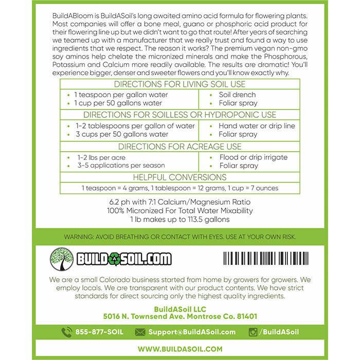 BuildASoil BuildABloom Bloom Booster, 50 lb.