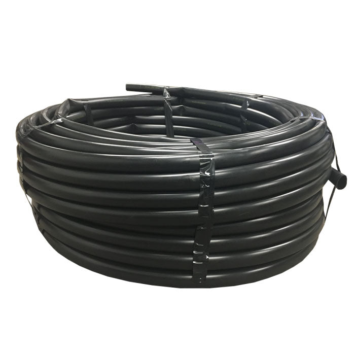 DIG 1/2 Inch Polyethylene Distribution Tubing, Black, 0.620 Inch ID x 0.710 Inch OD - 200 Feet - Pack of 4
