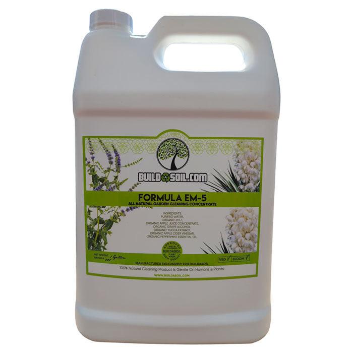 can alcohol be made using yucca BuildASoil EM-5 All Natural Garden Cleaning Concentrate, 1 Gallon