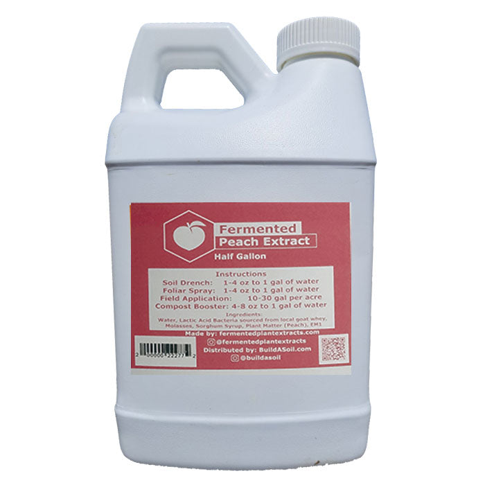 Fermented Plant Extracts Liquid Peach Extract, 64 oz.