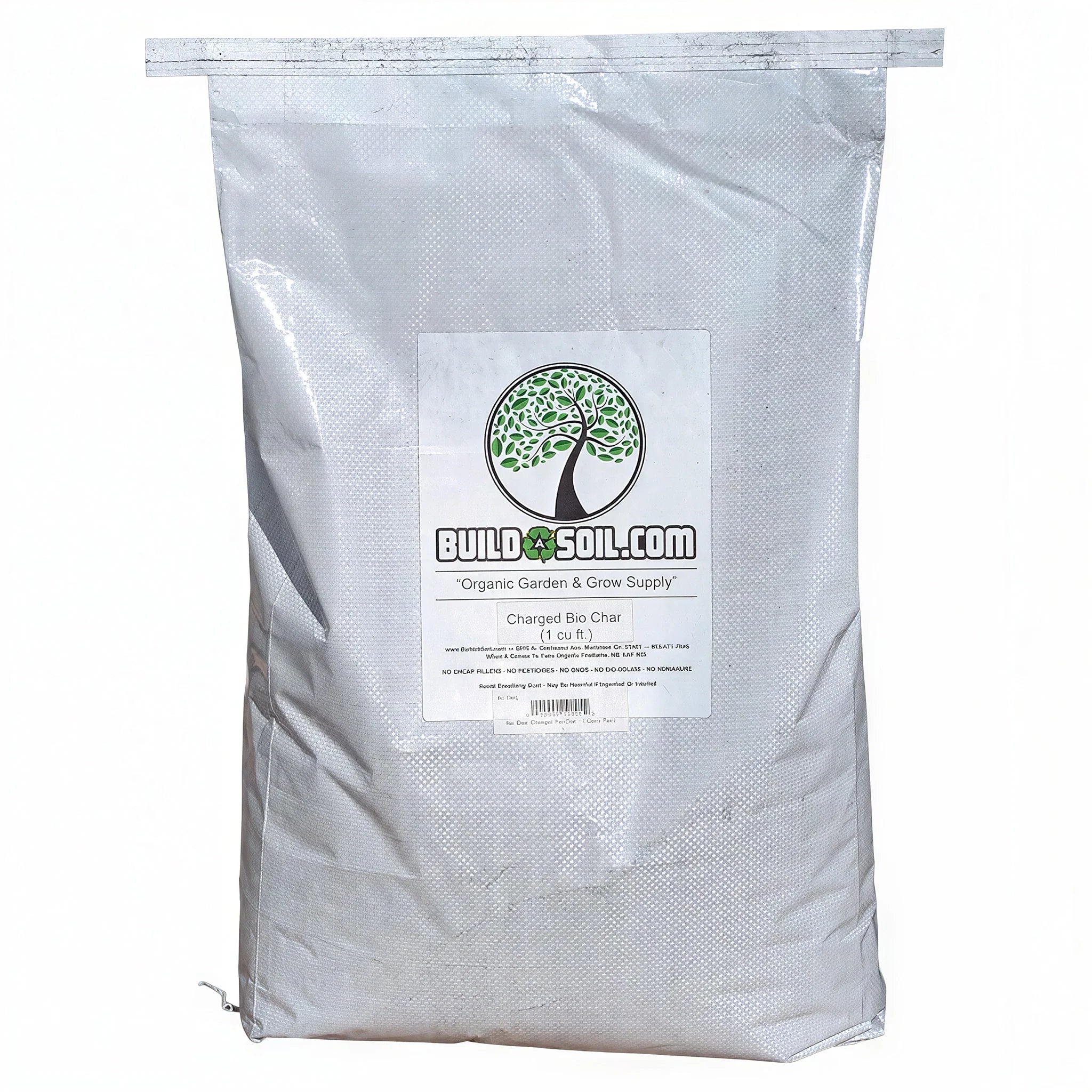 BuildASoil Bio Char-Charged, 1 Cu Ft