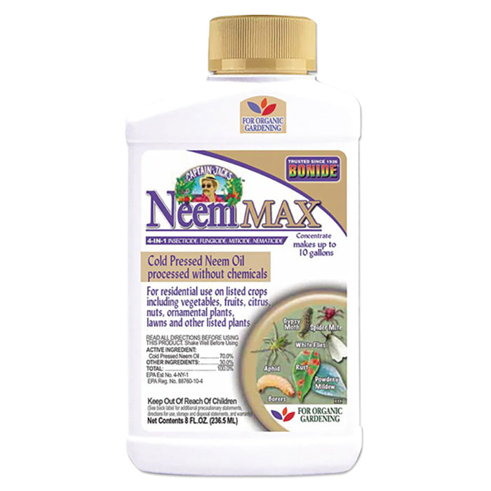 Bonide Captain Jack's Neem Max Concentrate, 8 Ounces