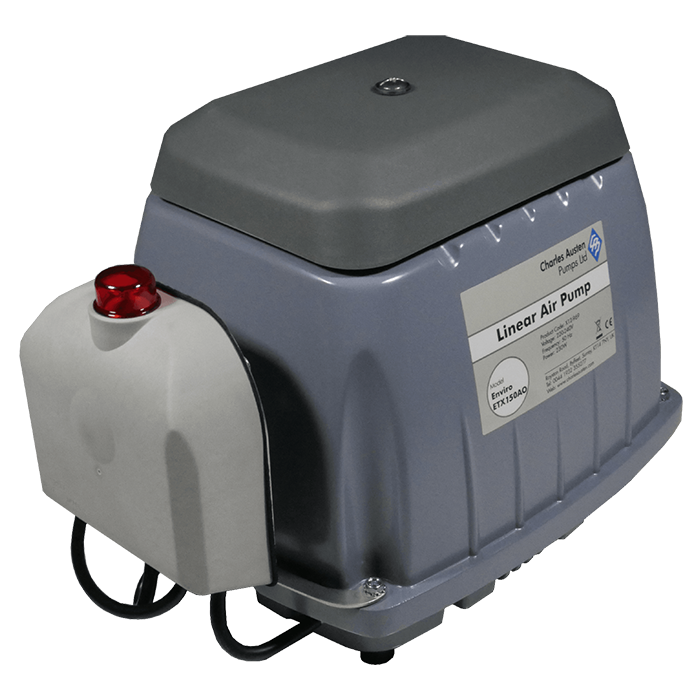 Blue Diamond Enviro ETA-100 Linear Diaphragm Air Pump With Alarm, 100 LPM