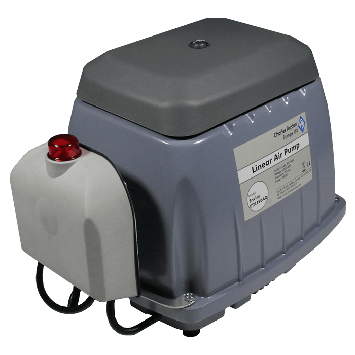 Blue Diamond Enviro ETA-40 Linear Diaphragm Air Pump With Alarm, 40 LPM