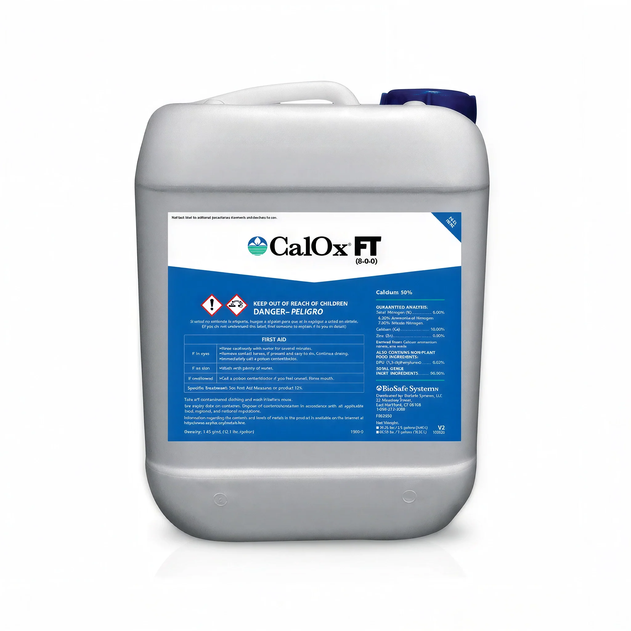 Biosafe CalOX FT 8-0-0 Plus Mobilized Calcium