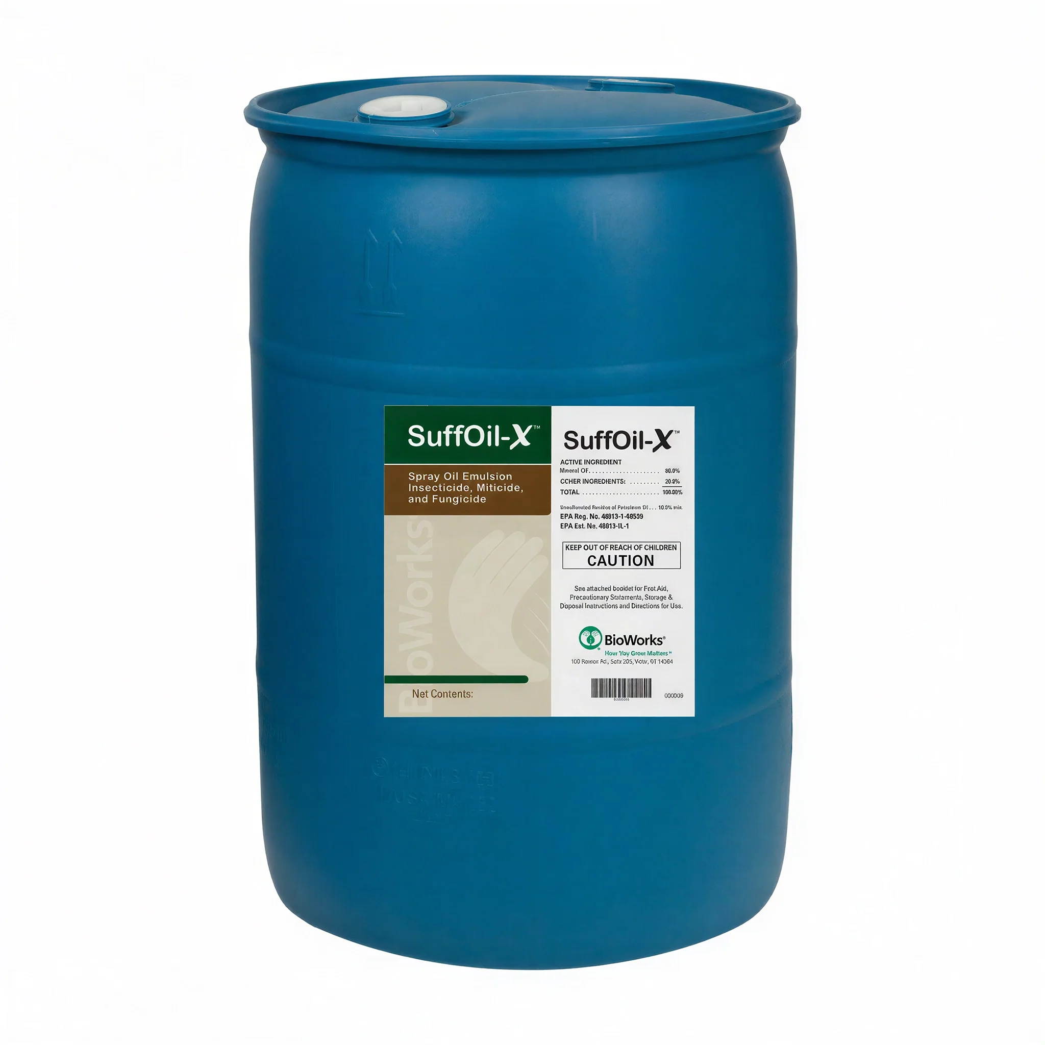 BioWorks SuffOil-X Organic Insecticide, Miticide, & Fungicide