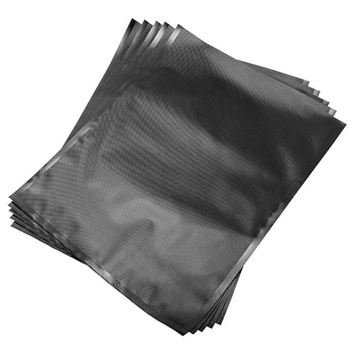 ArmorVac Pre-Cut Vacuum Seal Storage Bags, 5 mil 15 Inch x 20 Inch, Black - Pack of 100