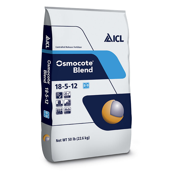 Osmocote Blend 18-5-12, 8-9 mo. Controlled-Release Fertilizer with QuickStart Nutrients, 50 lbs.