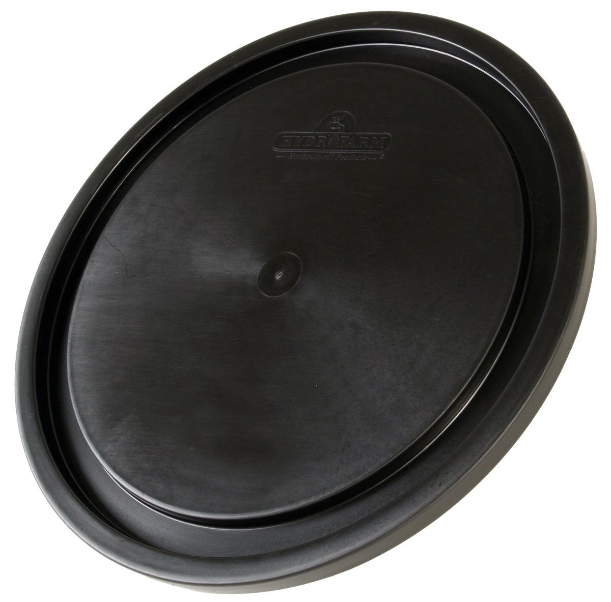 Hydrofarm 5 Gallon Bucket Lid, Black, pack of 10