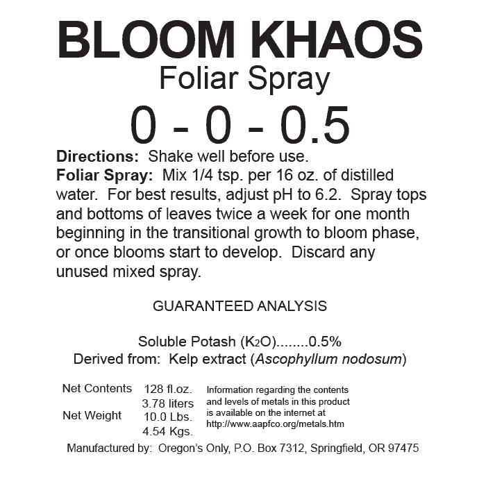 Nectar for the Gods Bloom Khaos