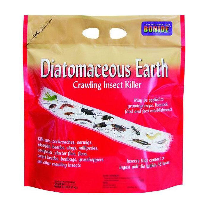 Bonide Diatomaceous Earth Crawling Insect Killer, 5 lbs. - Case of 8