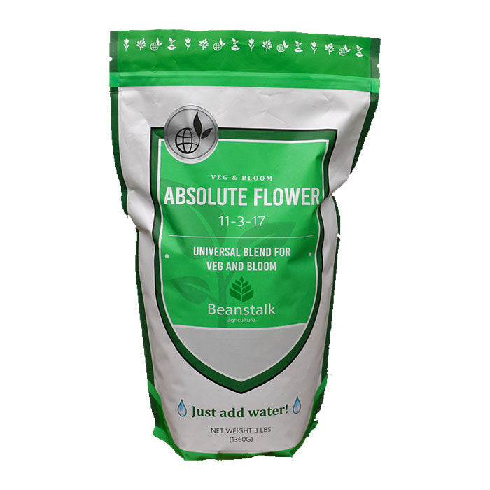 Beanstalk Absolute Flower Controlled Release Fertilizer 11-3-17, 3 lb.