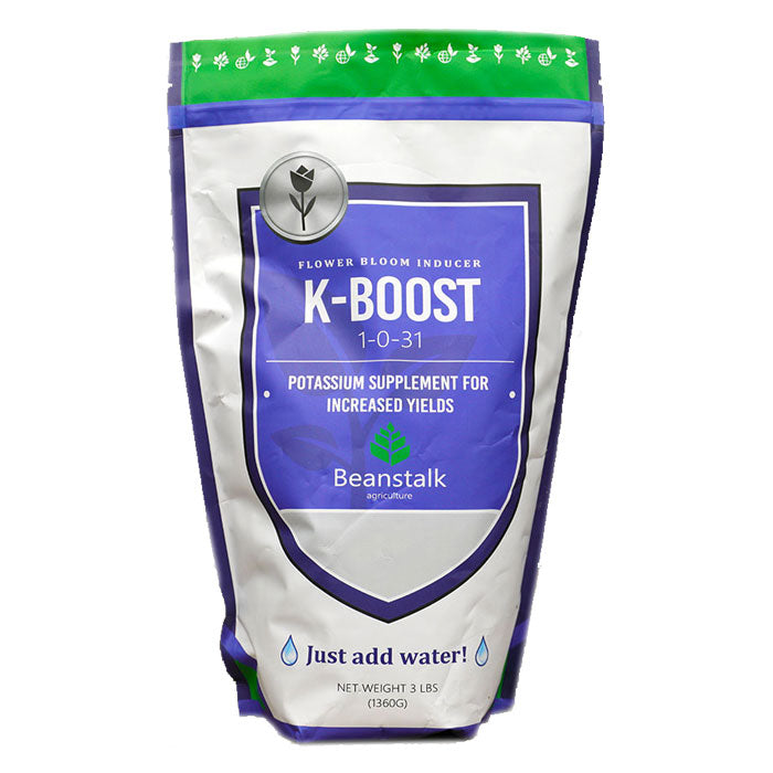 Beanstalk K-Boost Controlled Release Fertilizer with Potassium Boost 1-0-31, 3 lb.