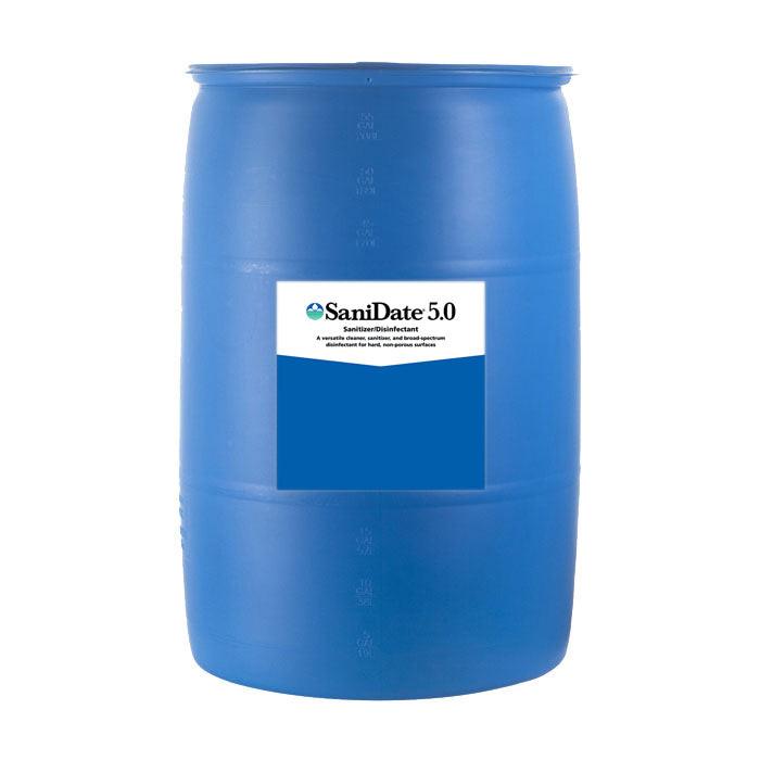 BioSafe SaniDate Sanitizer & Disinfectant 5.0, 55 Gallon