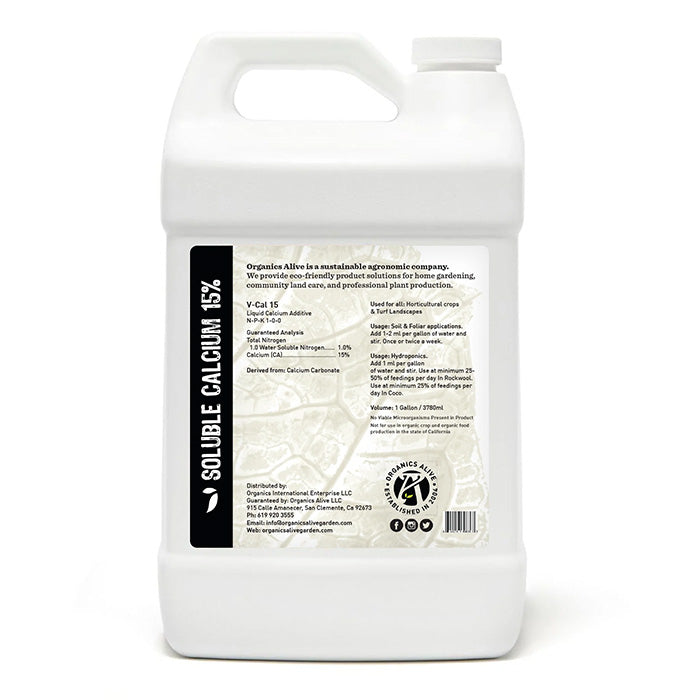 Organics Alive V-Cal 15, 1 Gallon