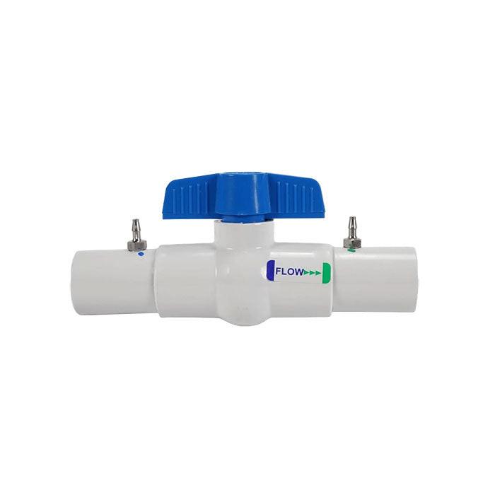 EZ-Flo Coupling Connection with Ball Valve, 2.5 Inch