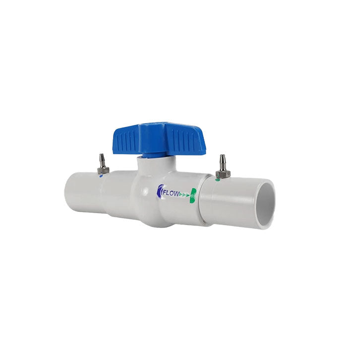 EZ-Flo Coupling Connection with Ball Valve, 4 Inch