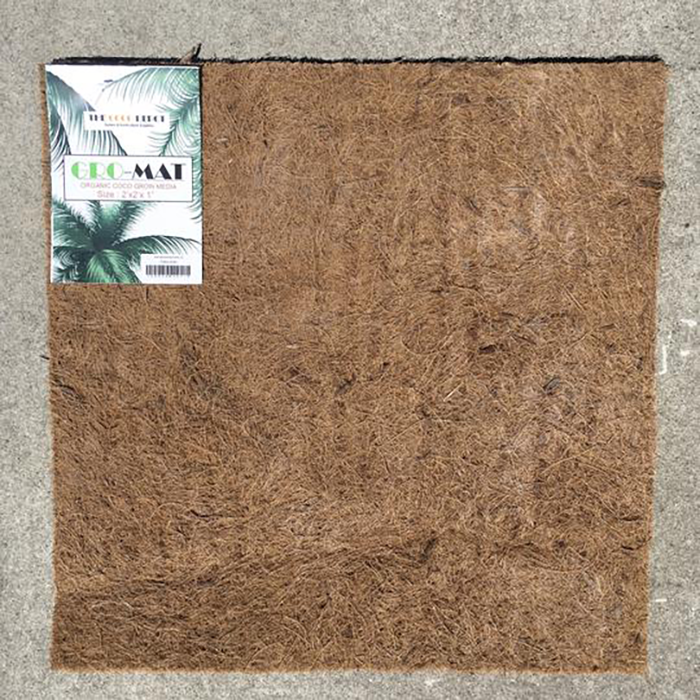 The Coco Depot GroMat - 4 ft. x 4 ft. x 1 in. Coco Grow Mat - Pack of 100