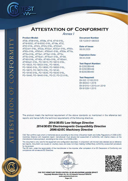 Across International ECO 150°C 5 CF Vacuum Oven with LED Light