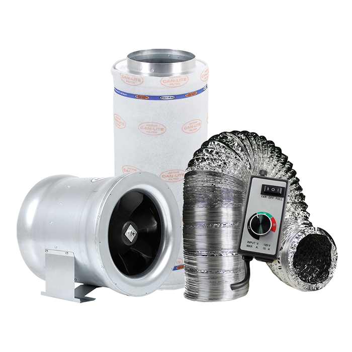 Can-Fan Can-Lite 12 Inch Carbon Filter Fan Exhaust Kit