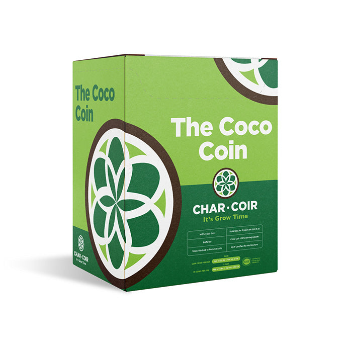 Char Coir Coco Coin, Case of 27 Packs, 2106 Units