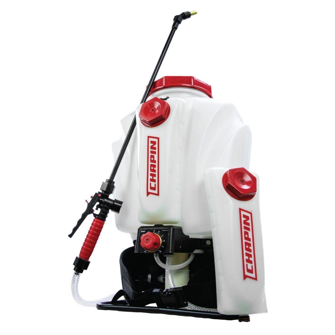 Chapin Mixes on Exit (M.O.E.) Backpack Sprayer, 4 Gallon.