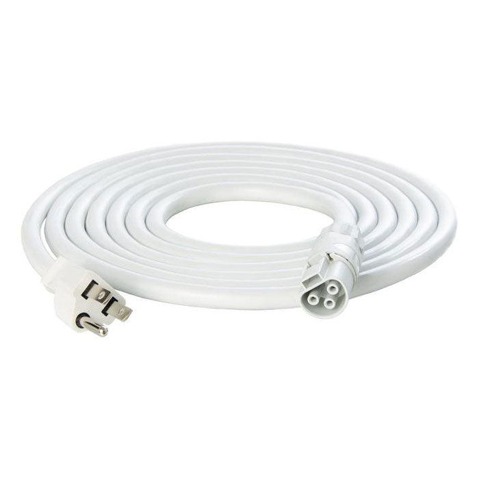 PHOTOBIO X White AC Power Cable Harness - 16AWG, 110-120V, 5-15P, 10 ft.