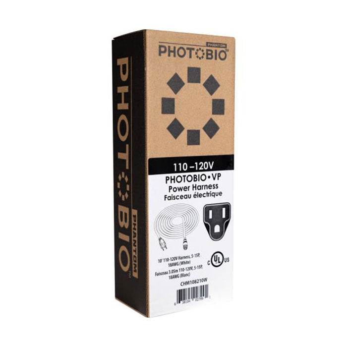 PHOTOBIO VP White Cable Harness