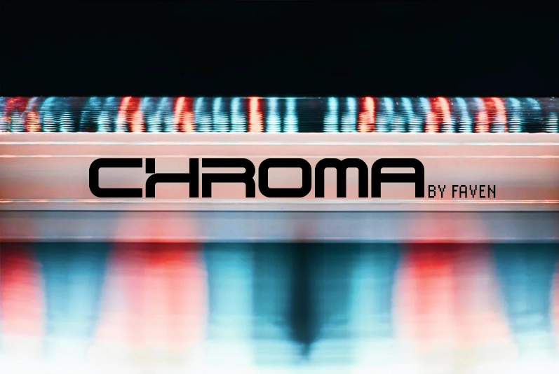 Faven Chroma with Far Red 120 Watt 46 Inch Under-Canopy LED Grow Light Bar, 240 Volt - Pack of 4 LEDs