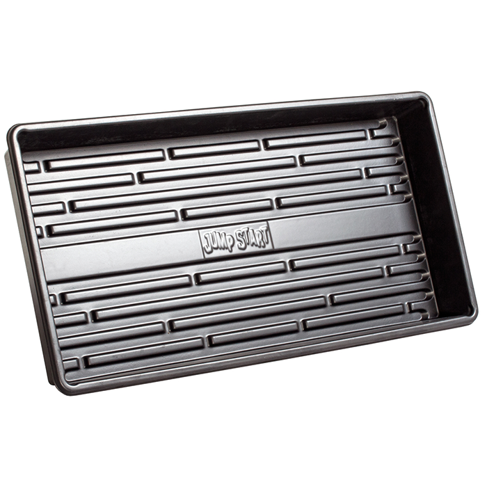 Hydrofarm Heavy Duty Cut Kit Propagation Tray 21.3"x11"x2.5", Black