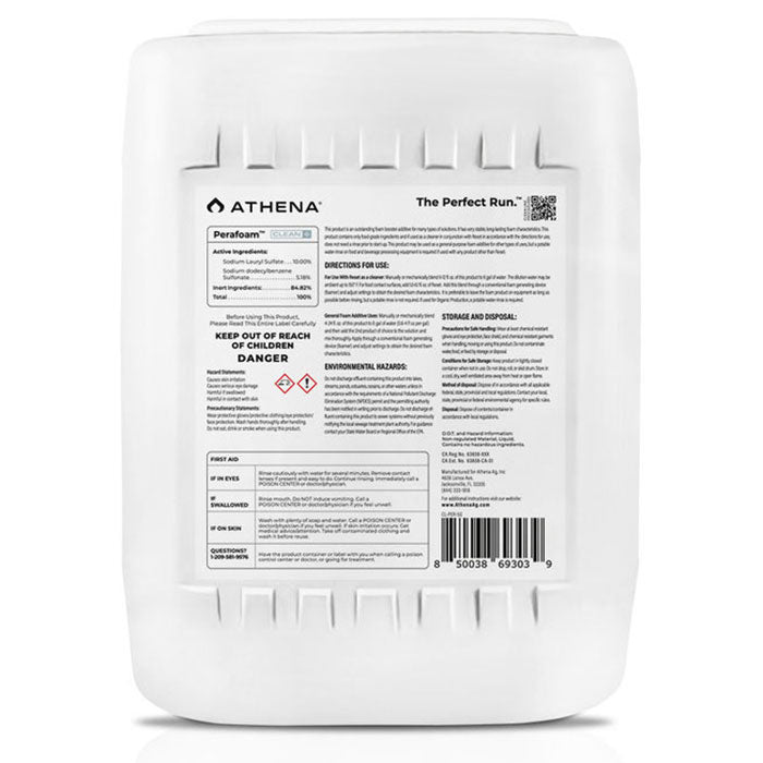 Athena Clean Line Perafoam, 5 Gallon
