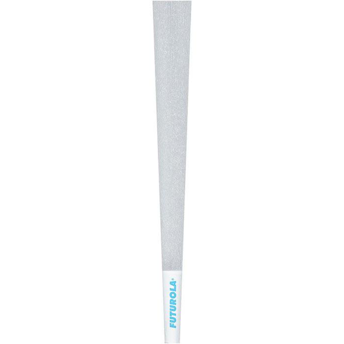 Futurola Slender Size 98/26 Classic White Pre-Rolled Cone with Futurola Tip - Case of 4800