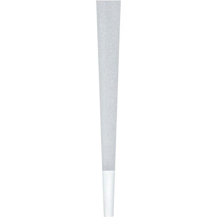 Futurola King Size 109/26 Classic White Pre-Rolled Cone with Non-Printed Tip - Case of 4800