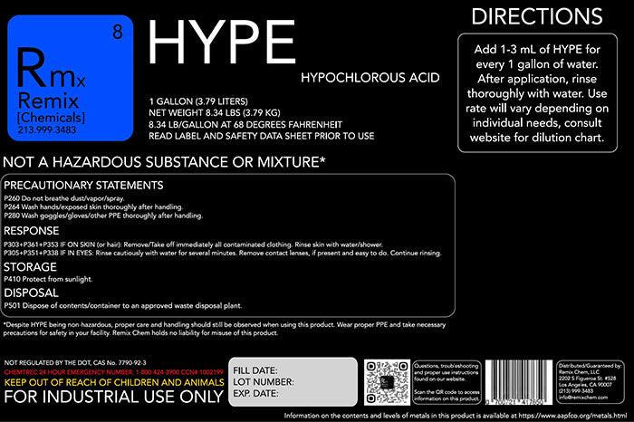 Remix Chem HYPE Hypochlorous Acid
