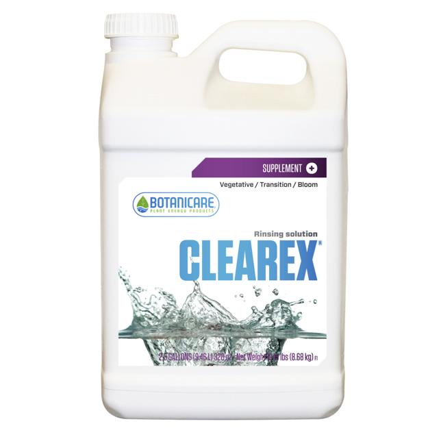 Botanicare Clearex - Salt Leaching Solution, 2.5 Gallon