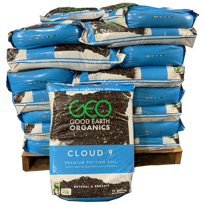 Good Earth Organics Cloud 9 Premium Organic Soilless Potting Mix - Pallet of 56 Bags