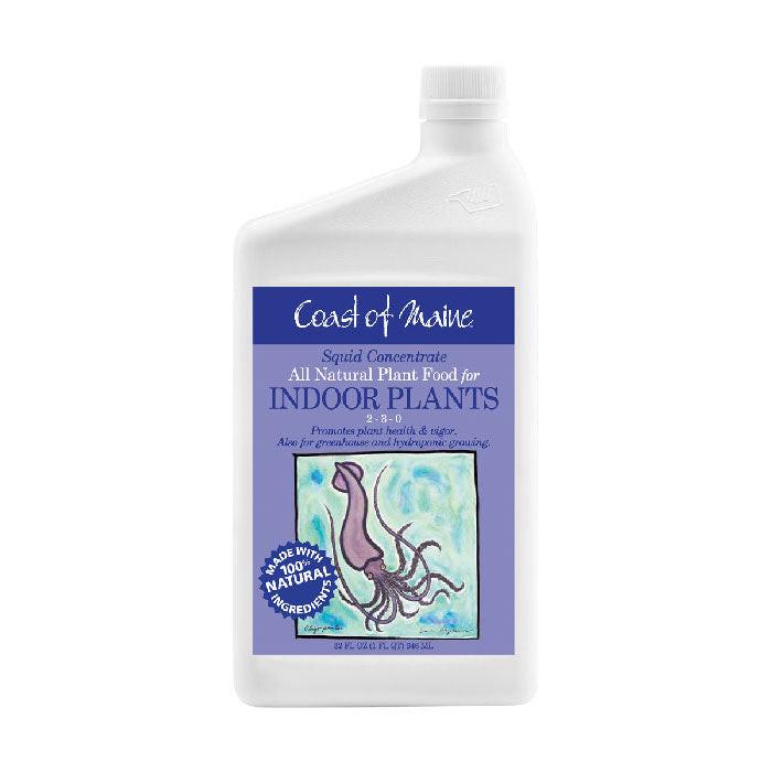 Coast of Maine Squid All Natural Liquid Plant Food 2-3-0, 1 Quart (32 oz)