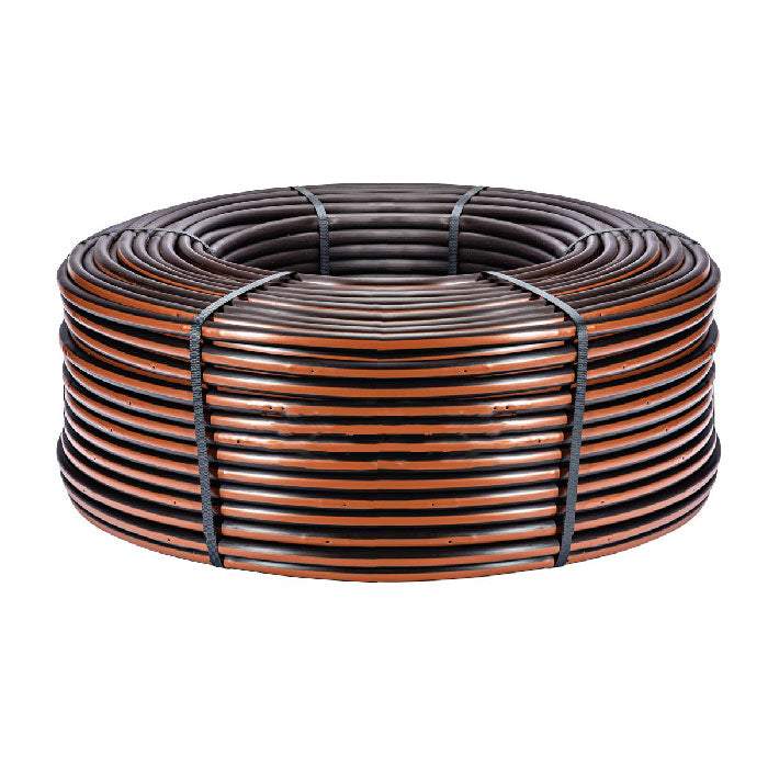 Netafim Techline Copper Dripline .33 GPH Flow, 18 Inch Emitter Spacing - 100 Foot Coil