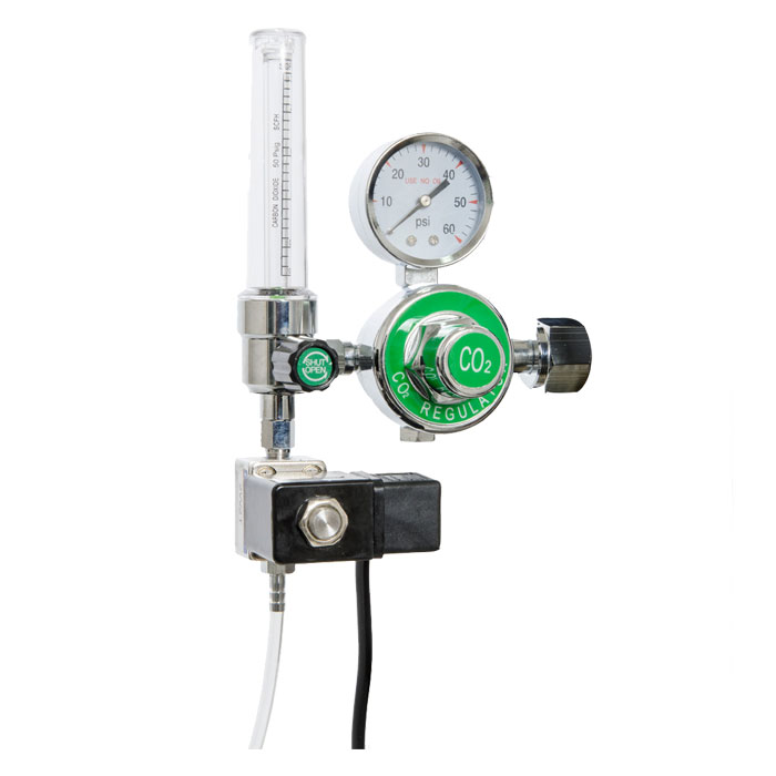 Active Air CO2 Regulator System with Timer, 0.2-2 cu ft per hour