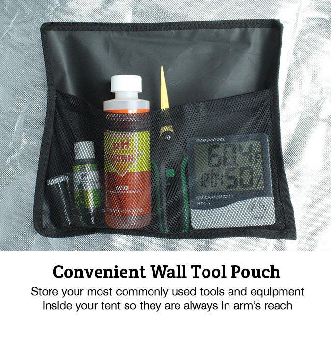 Covert 4' x 4' Scynce LED Raging Kush 2.0 650 Watt Grow Tent Kit With Automated Ventilation Package