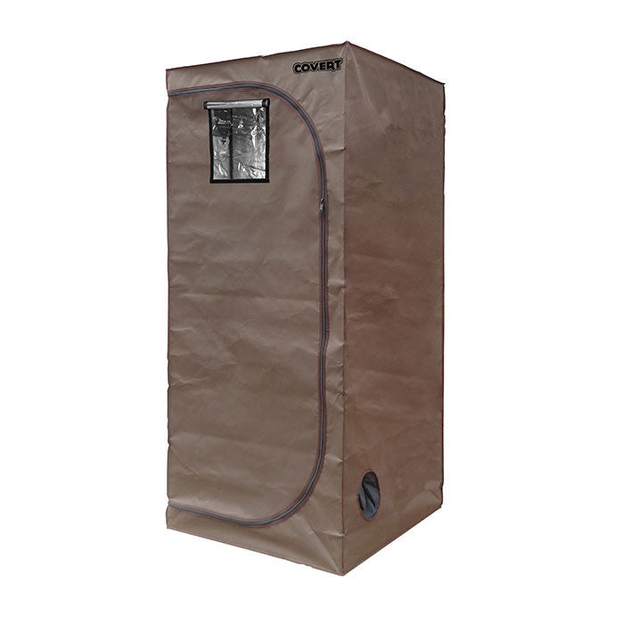 Covert 2' x 2' 150 Watt UFO LED Grow Tent Kit With Automated Ventilation Package