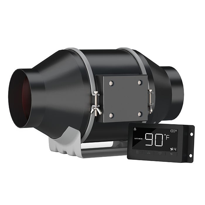 Covert 4" x 12" Smart Ventilation and Odor Control Kit