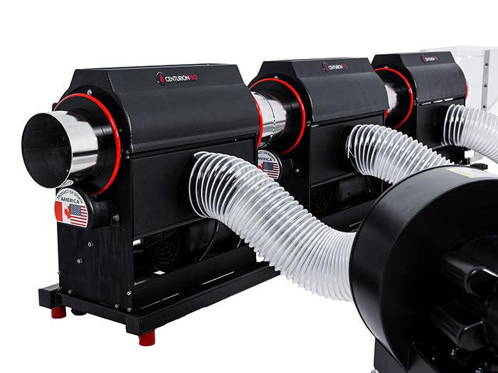 Centurion Pro Tabletop Triple Rail System for 3 Trimmers