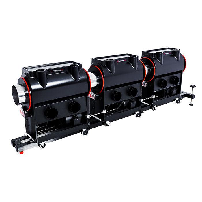 Centurion Pro Mini Triple Rail System for 3 Trimmers